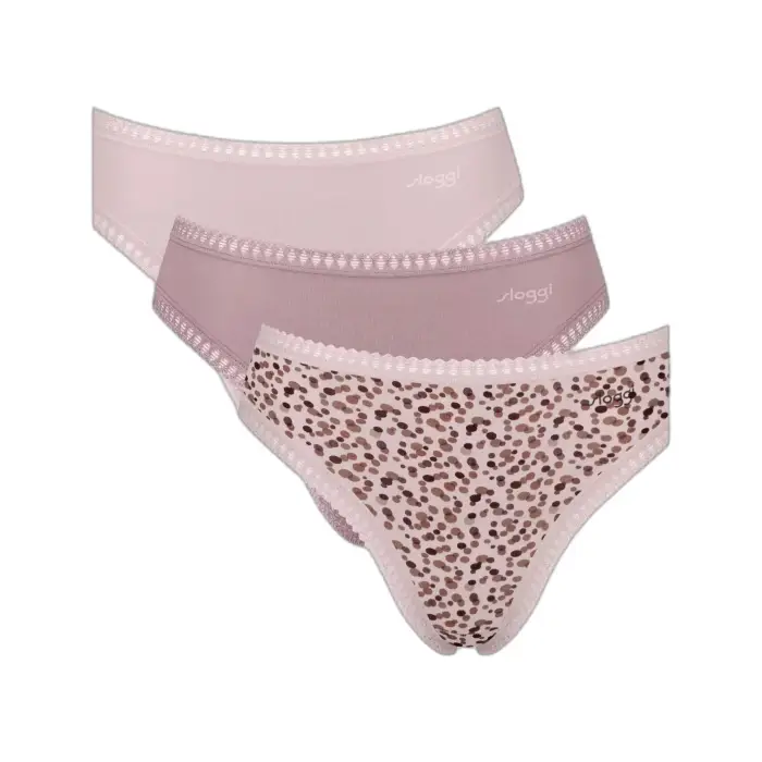 Sloggi Mutandine da donna Go Crush High Leg (x3) Rose