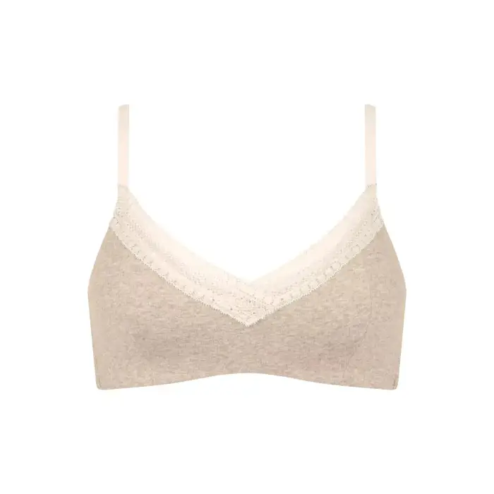 Sloggi Reggiseno da donna Go Ribbed Gris