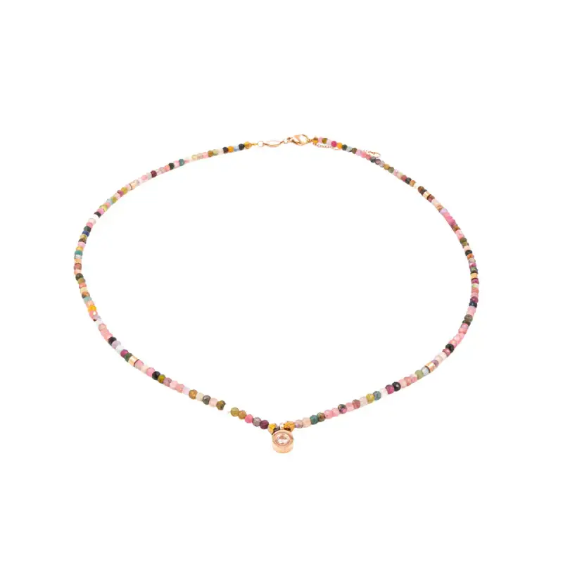 Sloya Collana in pietra di tormalina donna Lumia