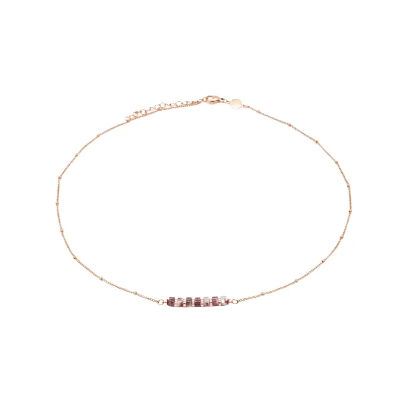 Sloya Collana in pietra di tormalina donna Piana