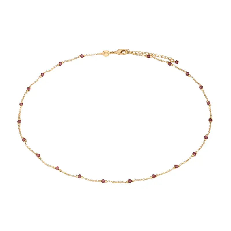 Sloya Collana in pietre di Granato donna Elyssa