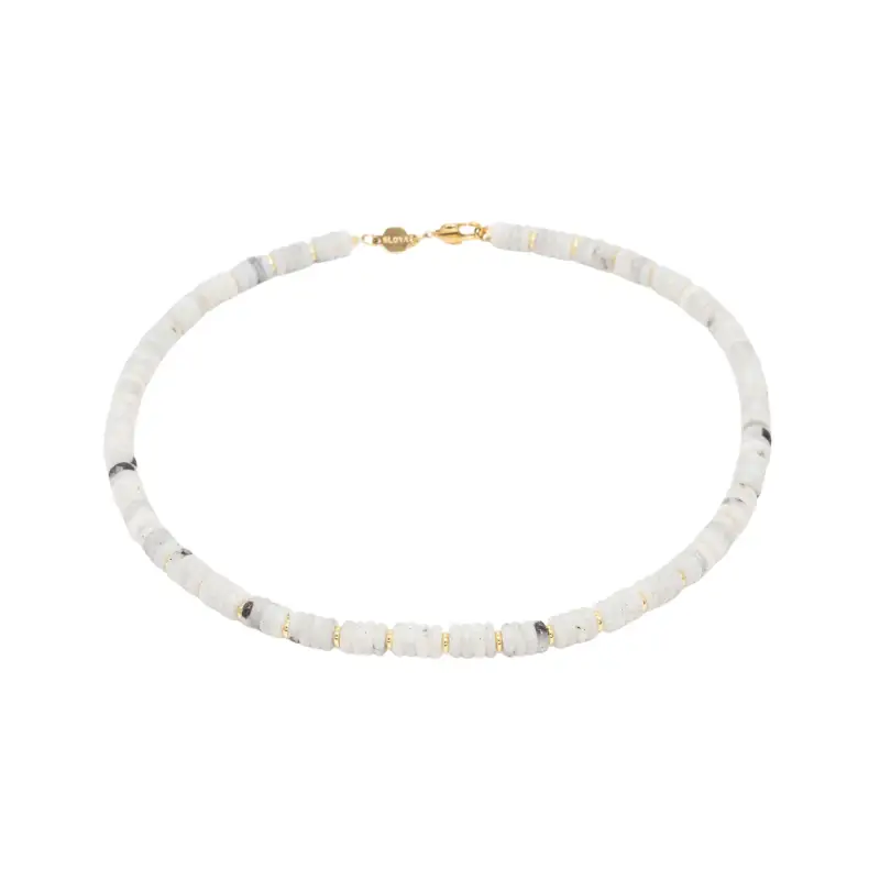 Sloya Collana in pietre di Labradorite donna Blima