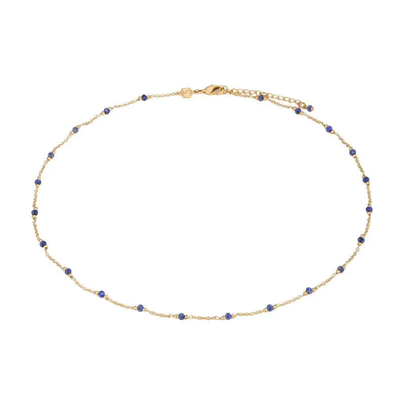 Sloya Collana in pietre di lapislazzuli donna Elyssa