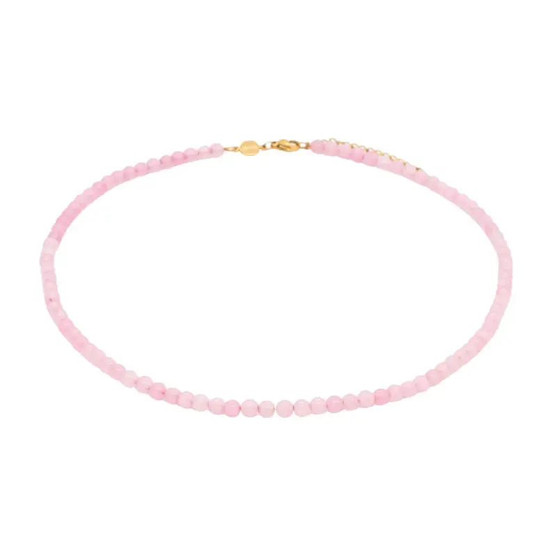 Sloya Collana in quarzo rosa donna Serena