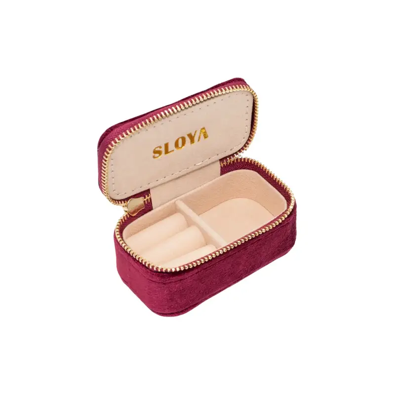 Sloya Mini scatola portagioie in velluto donna