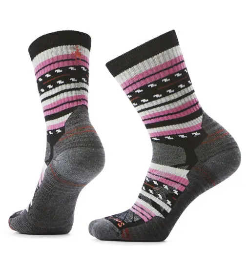 SMARTWOOL Light Cushion Crew Margarita - calzini trekking - donna Black