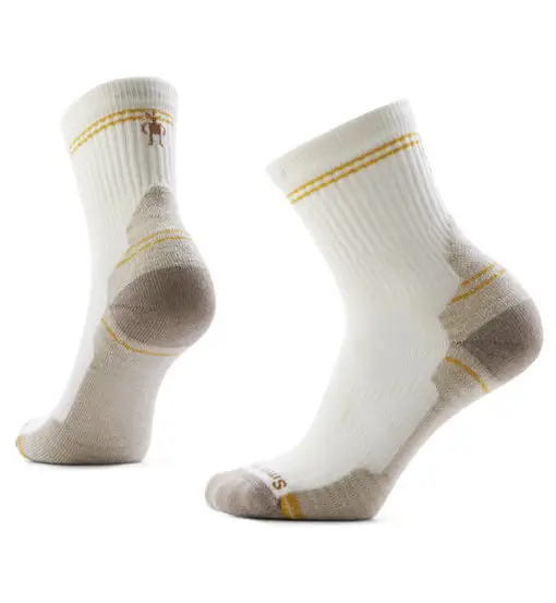 SMARTWOOL Light Cushion Mid Crew - calzini trekking - donna White