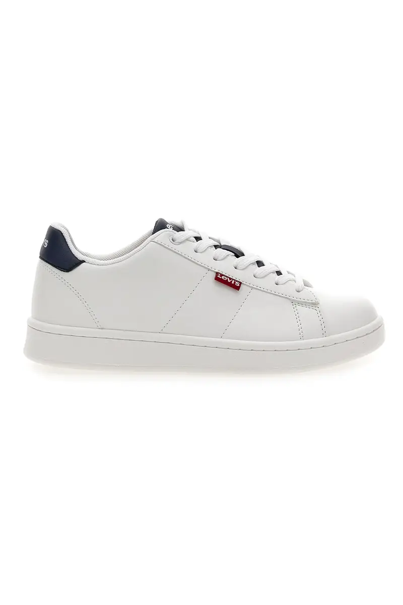 LEVI'S Sneakers Bianche Con Dettagli Blu Vave0201S