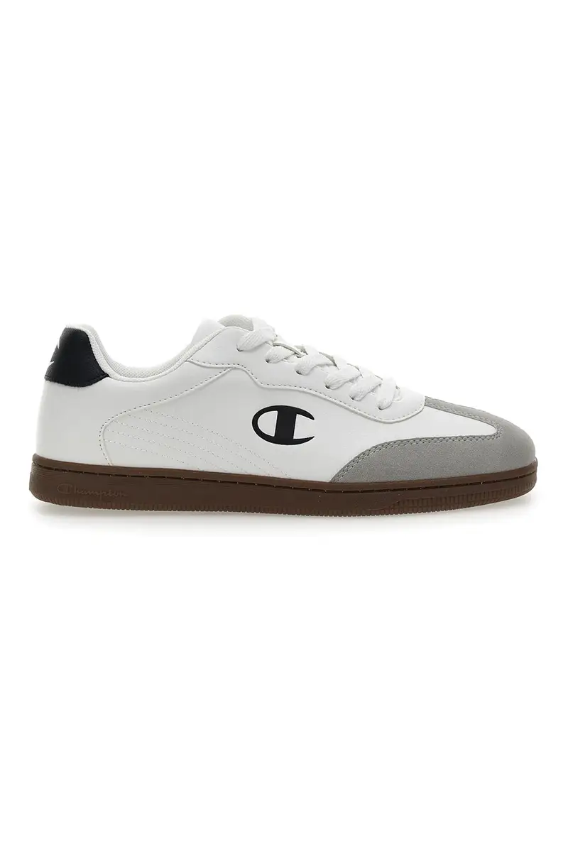 CHAMPION Sneakers Bianche Con Logo Laterale Prestige Mix Material