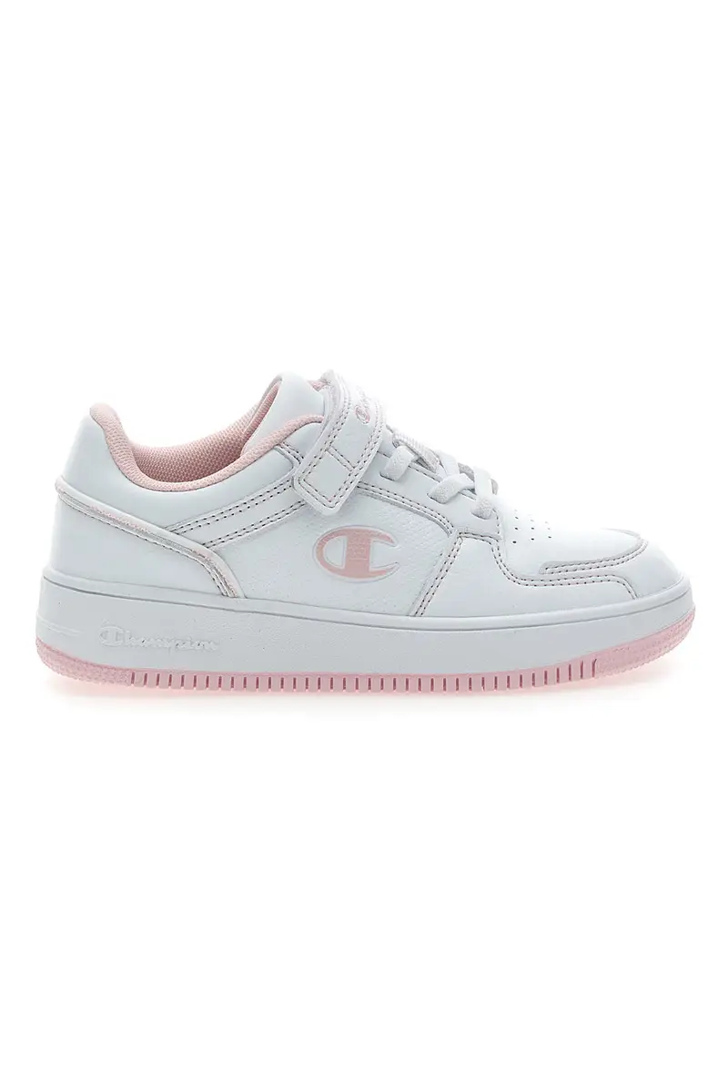 CHAMPION Sneakers Bianche e Rosa RD18 2 Low G Ps
