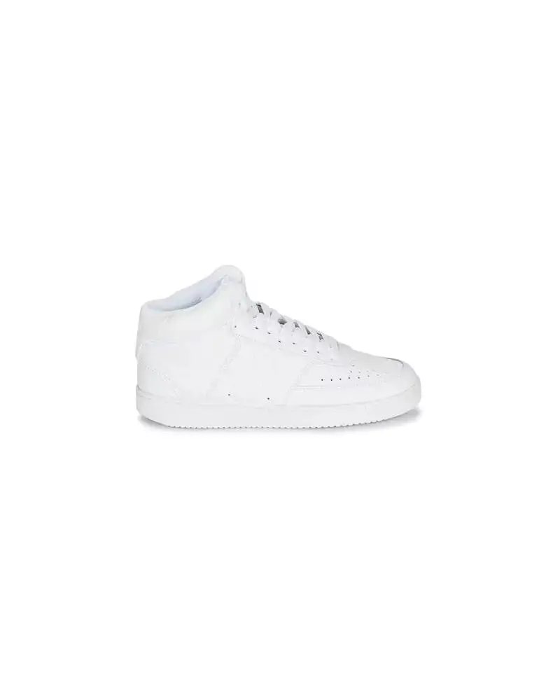 Sneakers donna nike court vision mid- pelle-bianco-cd- | Nike