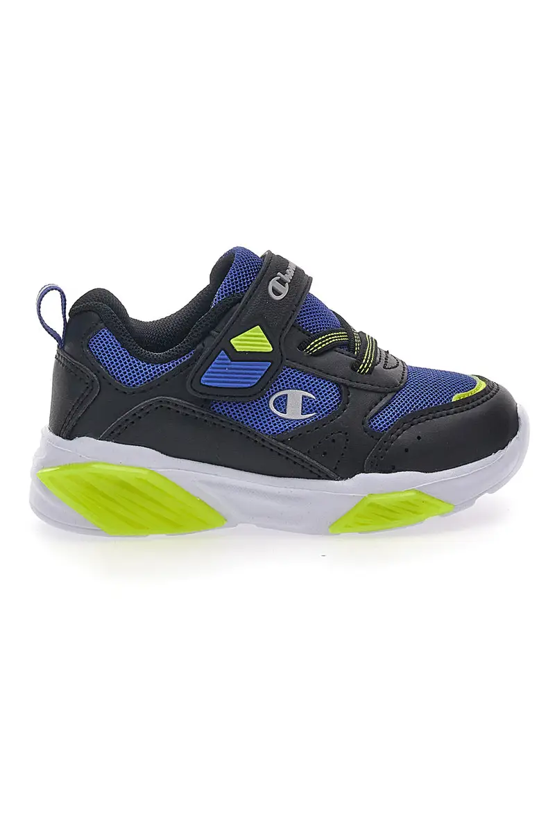 CHAMPION Sneakers Nere e Blu Con Luci Wave B TD
