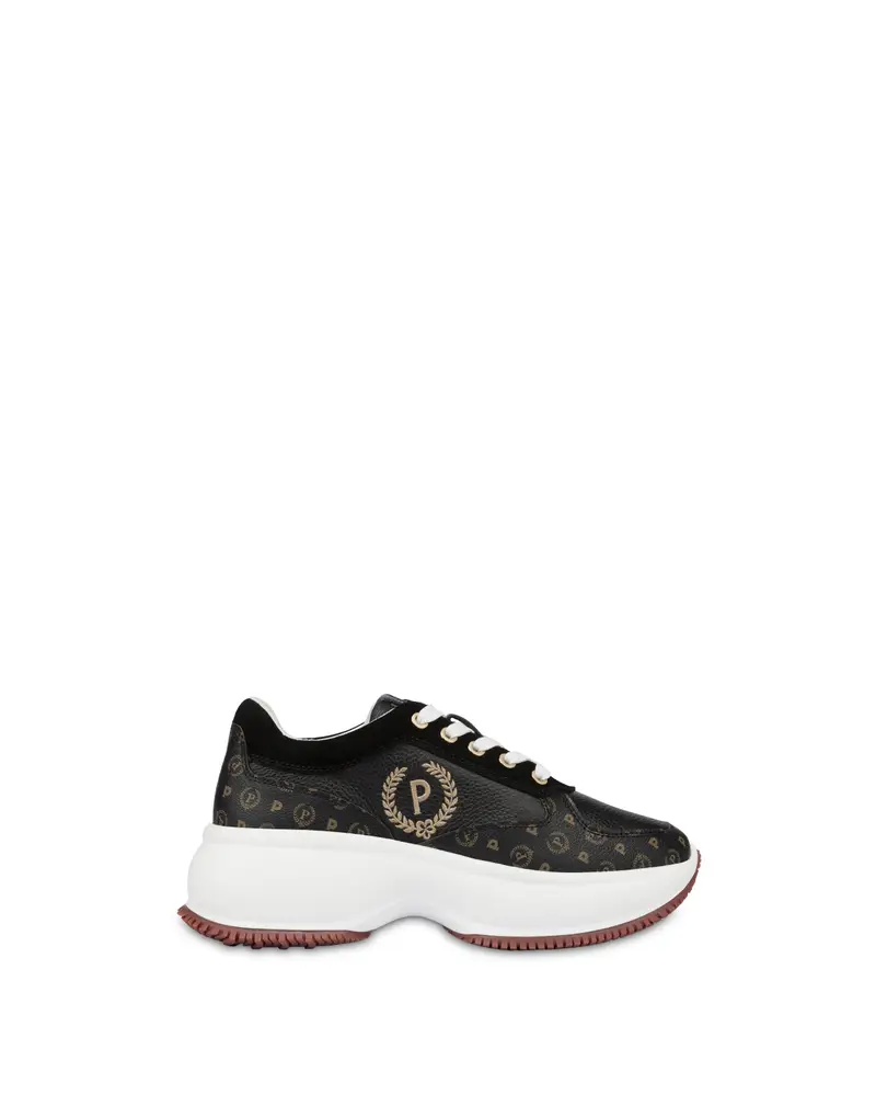 pollini Sneakers Pong Heritage NERO/NERO