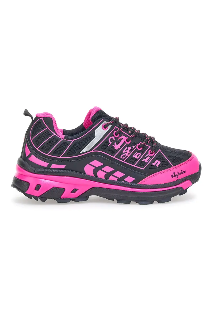 AUSTRALIAN Sneakers Trekking Nere e Fucsia 170