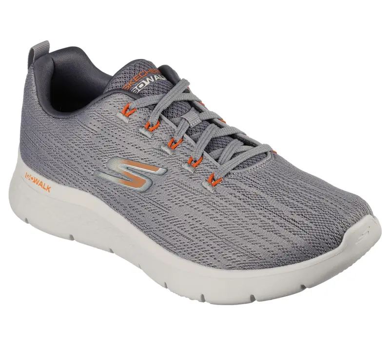 Sneakers Uomo GO WALK FLEX QUOTA Grigio / Arancione | Skechers