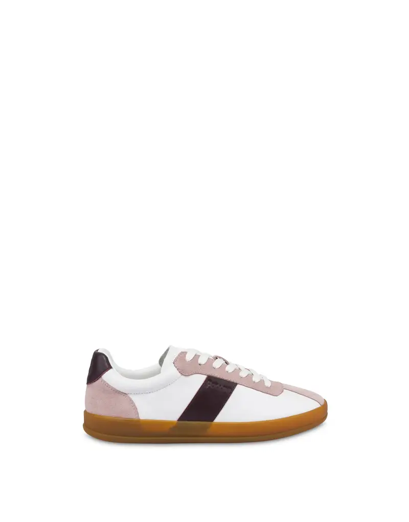 pollini Sneakers Venus in Vitello BIANCO/ANTICO/AMARANTO