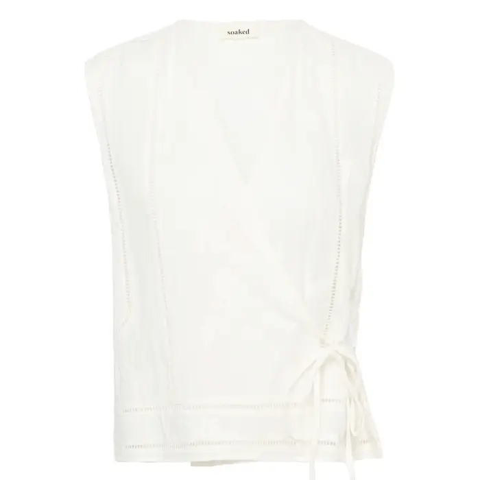 Soaked in Luxury Camicetta da donna SLEmbla Blanc