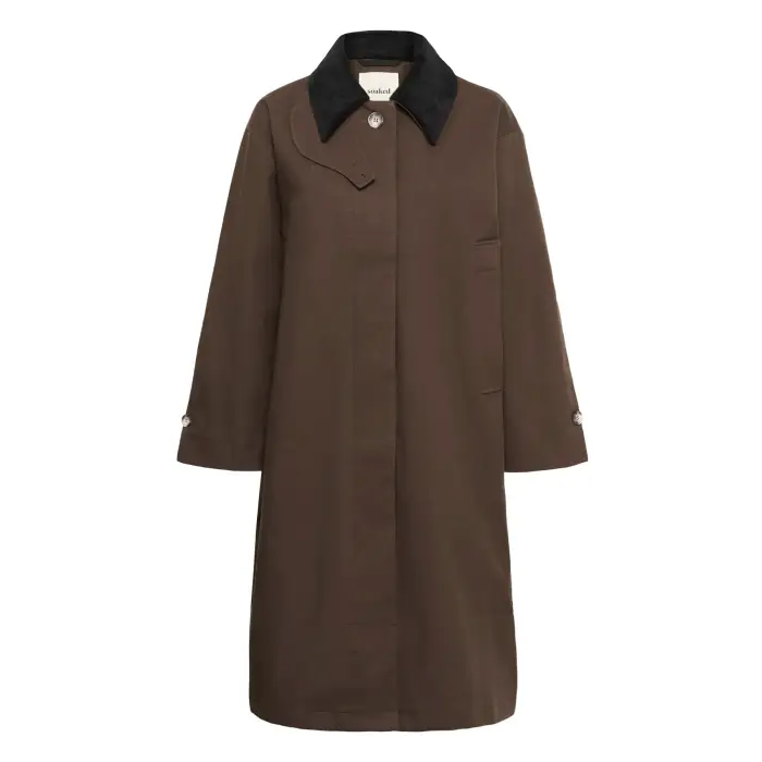 Soaked in Luxury Cappotto da donna SLJennah Marron