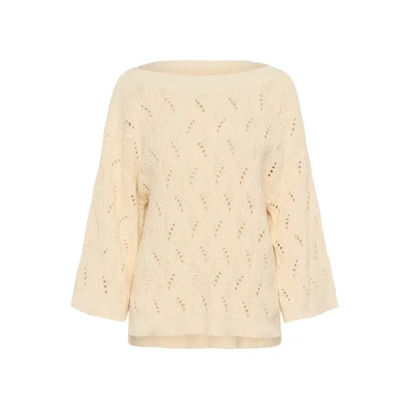 Soaked in Luxury Maglione da donna con 3/4 di zip SLRava Nanna