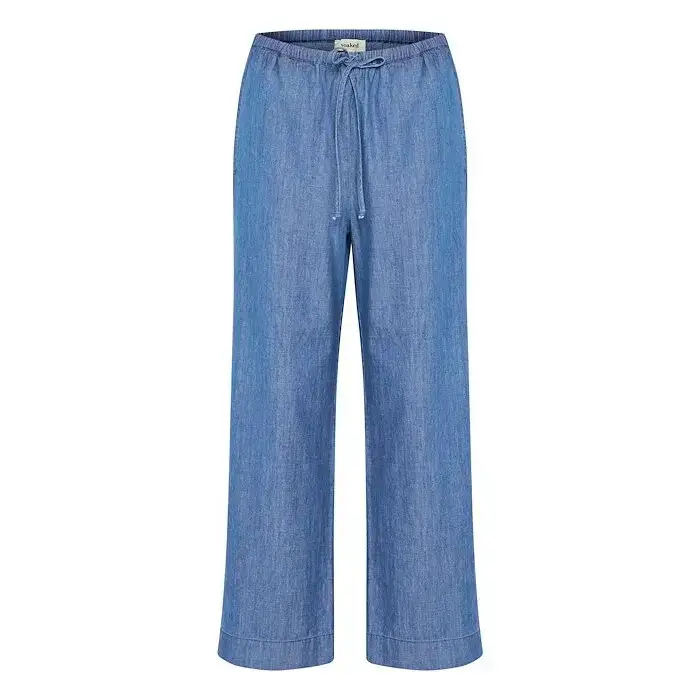 Pantaloni da donna Soaked in Luxury Chamy Bleu