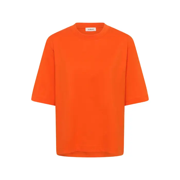 Soaked in Luxury T-shirt da donna Jina Basic Orange