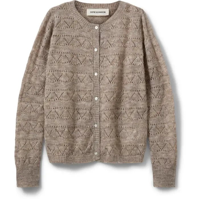 Cardigan bambina Sofie Schnoor CisseSY Beige