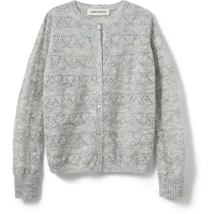 Cardigan bambina Sofie Schnoor CisseSY Gris