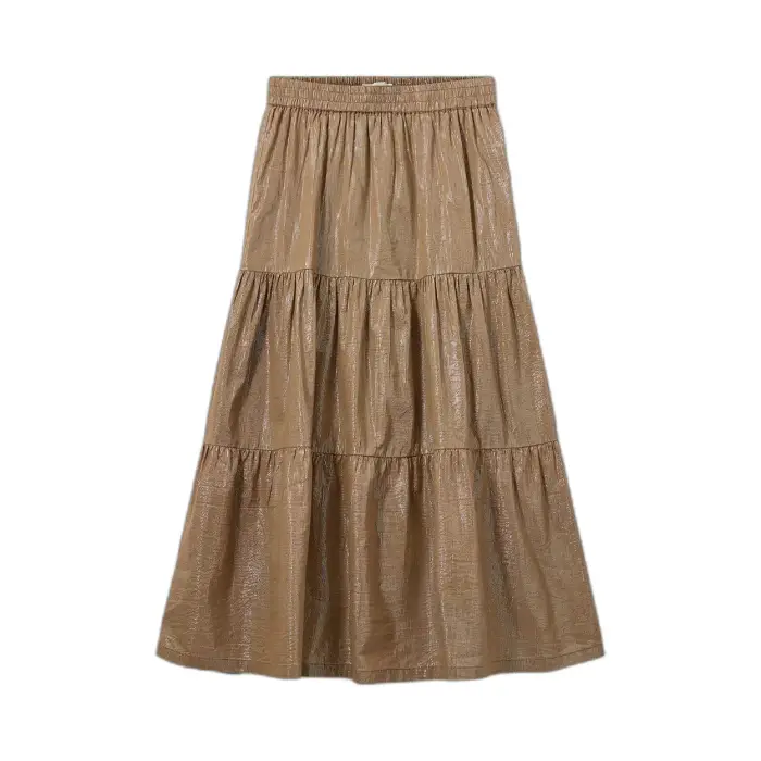 Sofie Schnoor Gonna a pieghe per bambina Vivisy Marron