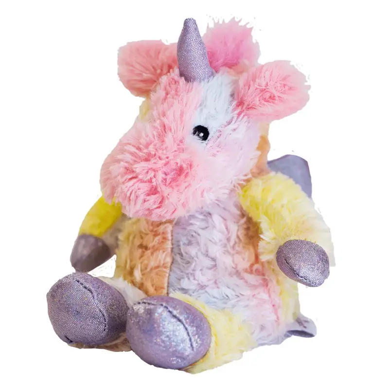Soframar borsa dell'acqua calda Unicorno Arcobaleno Cozy Peluche Juniors