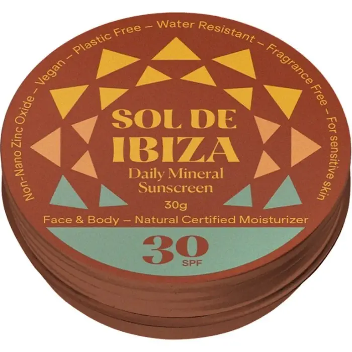 Sol De Ibiza Protezione Solare Minerale Naturale Spf 30, 30 G