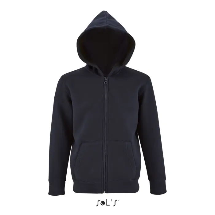 Sol s Felpa con cappuccio per bambini Stone Bleu