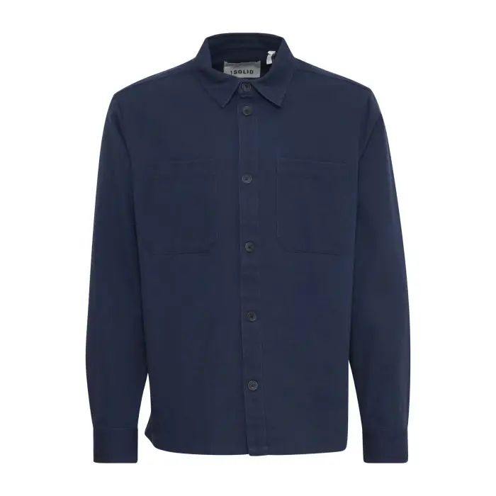 Camicia Solid Olie Bleu