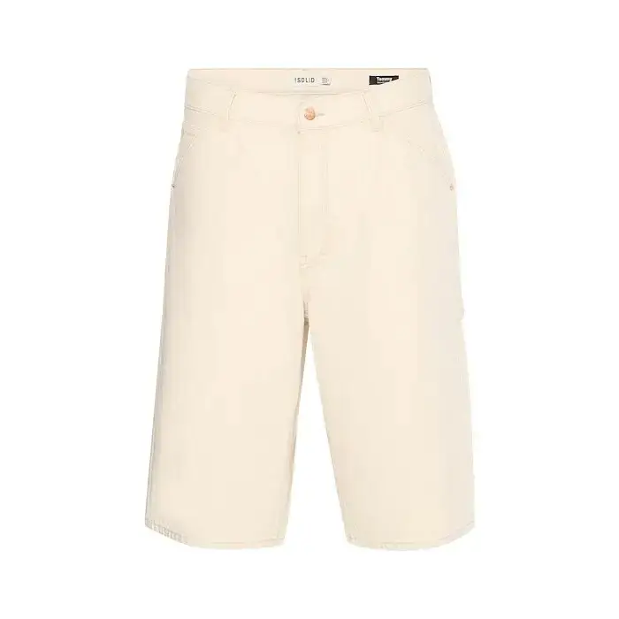 Solid Short in jeans carpenter Tommy Beige