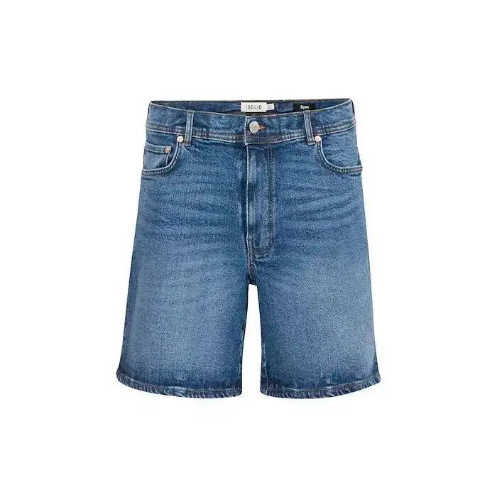 Solid Short in jeans Regular Dryan Bleu