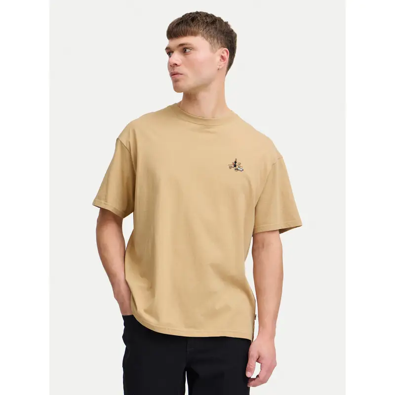 Solid T-shirt Marrone 3903985