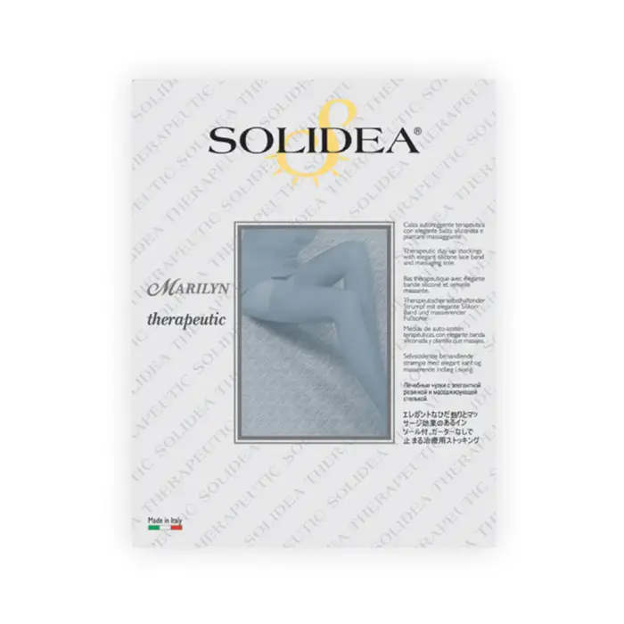 Solidea Marilyn Ccl2 Punta Aperta Autoreggenti 25 32mmHg 2M Morel - Calze autoreggenti