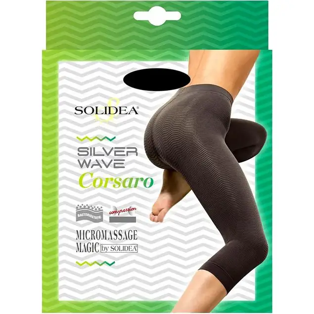Solidea Silver Wave Corsaro Leggings Filato Batteriostatico Moka 3ML