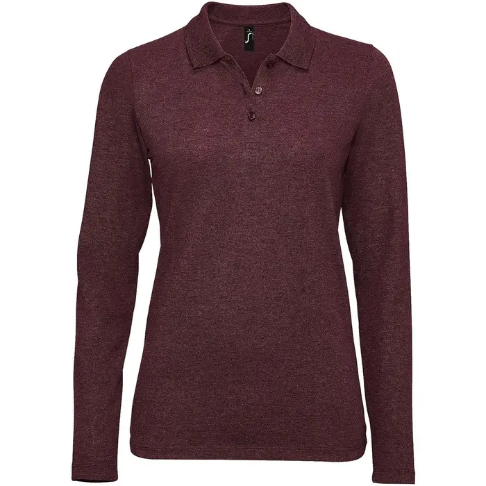 Polo maniche lunghe Sols PERFECT LSL COLORS WOMENN-POLO PIQUÉ DE MANGA LARGA DE MUJER Multicolore