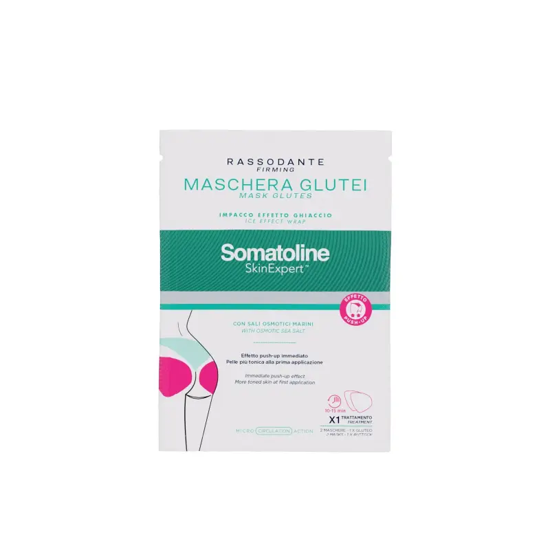 Somatoline Rassodante Maschera Glutei - Impacco Effetto Ghiaccio - Crema glutei push up