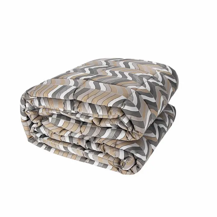 Somma Trapunta matrimoniale lavinia in raso mercerizzato deco