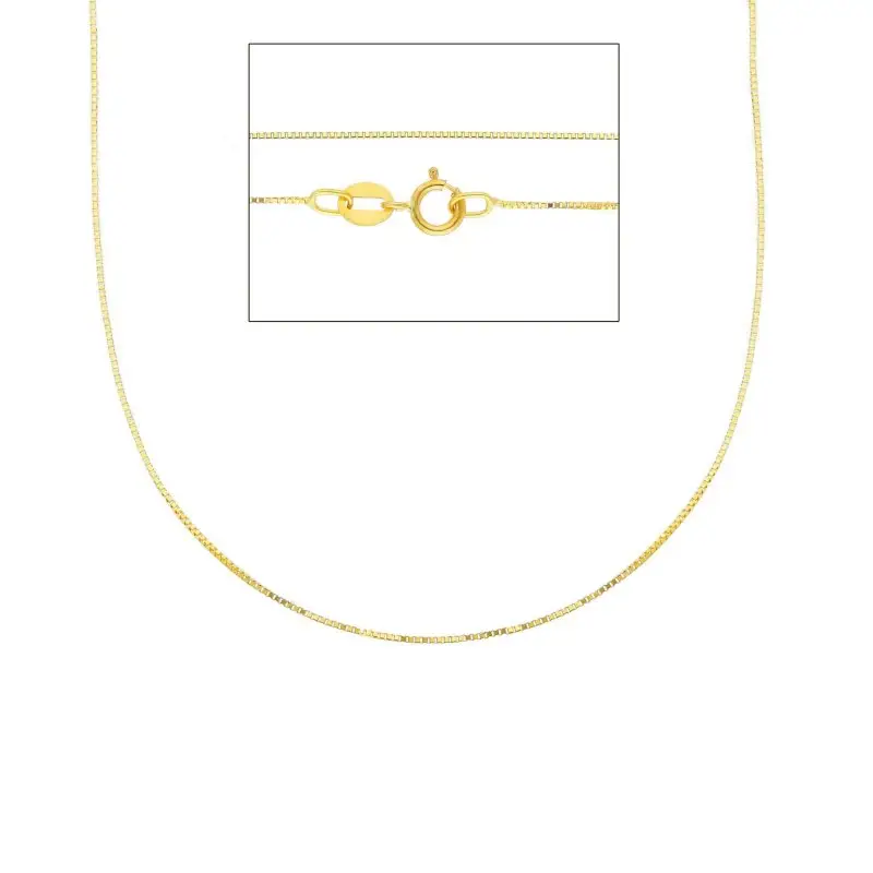 SONGA ANTONIO Catena Girocollo In Oro Giallo 18 Carati 50Cm