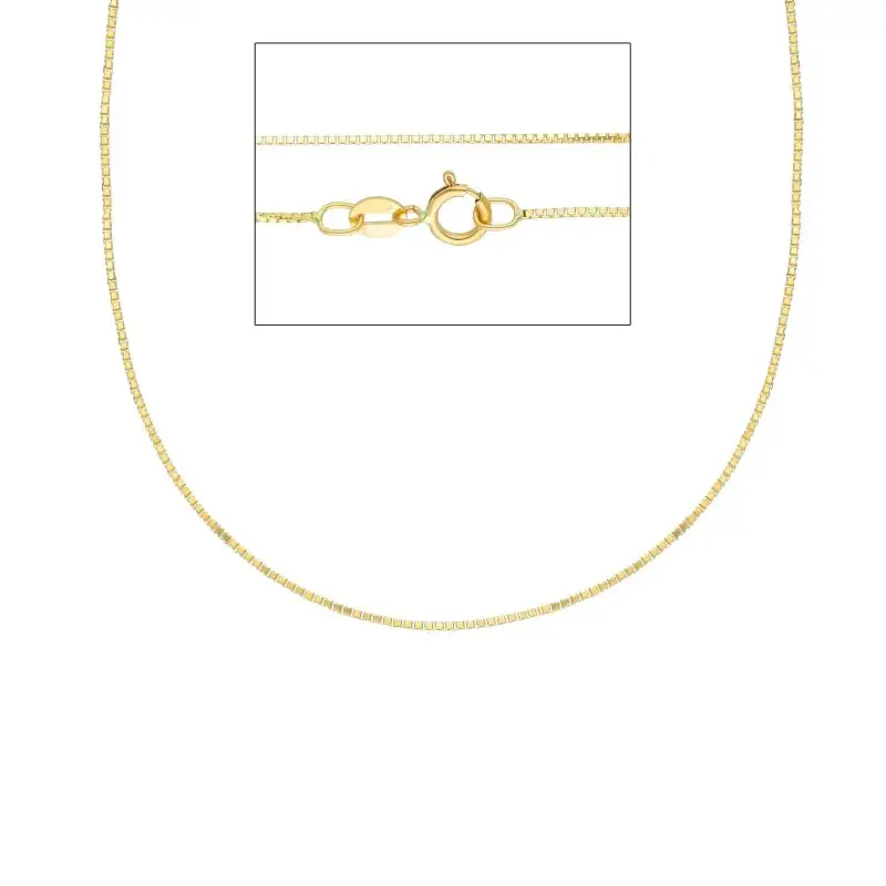 SONGA ANTONIO Catena Girocollo In Oro Giallo 18 Carati 50Cm