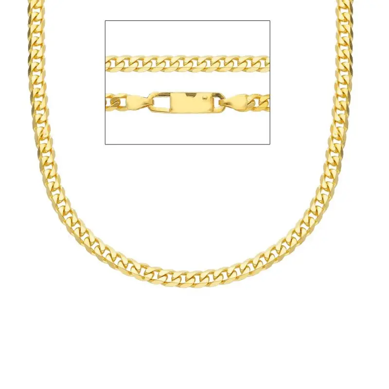 SONGA ANTONIO Catena Girocollo In Oro Giallo 18 Carati 50Cm