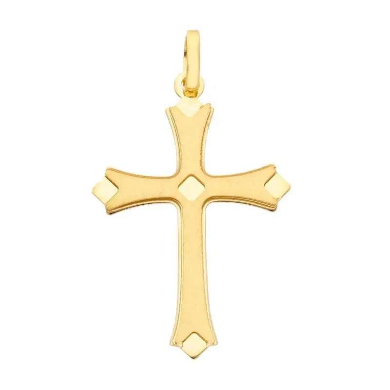 SONGA ANTONIO Croce In Oro Giallo 18 Carati - Gioiello Religioso