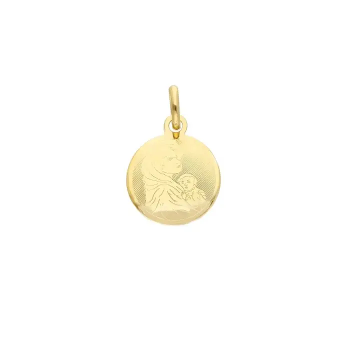 SONGA ANTONIO Medaglia In Oro Giallo 18 Ct