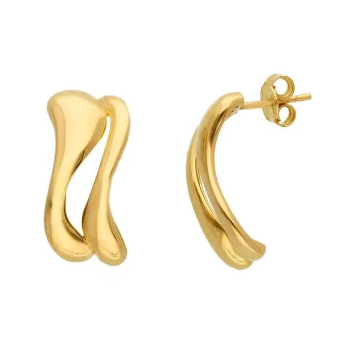 SONGA ANTONIO Orecchini Lobo - Oro Giallo 18 Ct
