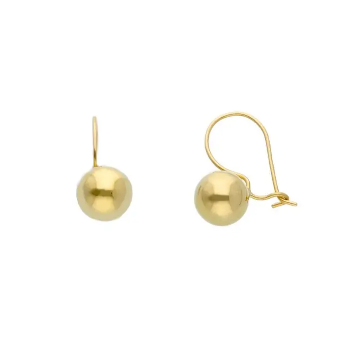 SONGA ANTONIO Orecchini Monachella Oro Giallo 18 Ct