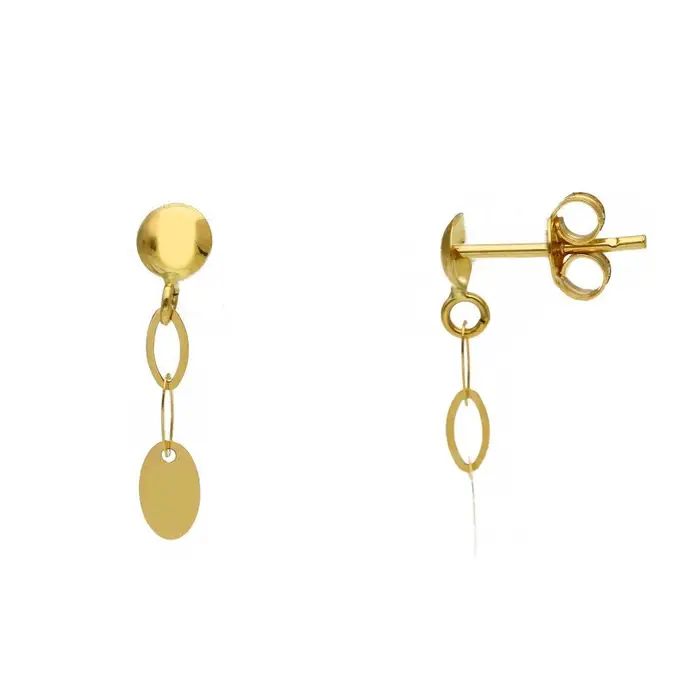 SONGA ANTONIO Orecchini Pendenti In Oro Giallo 18 Ct