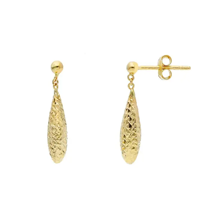SONGA ANTONIO Orecchini Pendenti - Oro Giallo 18 Ct