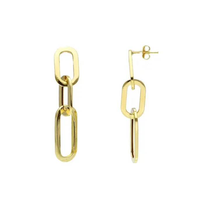 SONGA ANTONIO Orecchini Pendenti - Oro Giallo 18 Ct